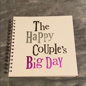NWOT wedding keepsake memory book.